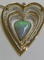 Heart multi pendant