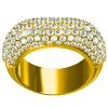Pava Set Diamond Ladies Dress Ring