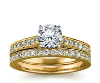Fitted Wedder to Engagement Ring Set 18ct