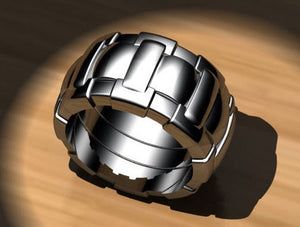Link Style Concept Ring